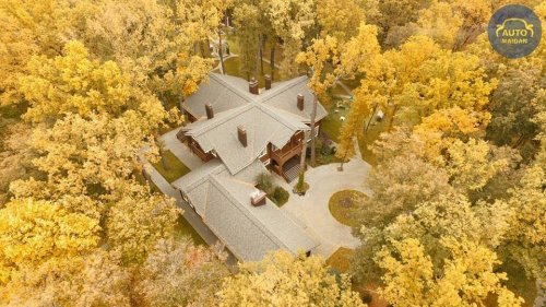 mikhail dobkin's house in a forest park