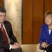 did the meeting between poroshenko and merkel in milan end in nothing?