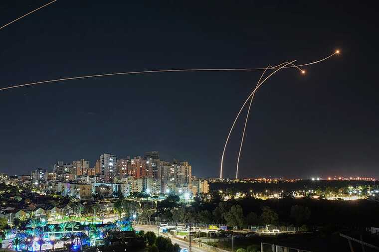 Hezbollah fired 100 rockets at Israel, penetrating part of the Iron Dome defense system.