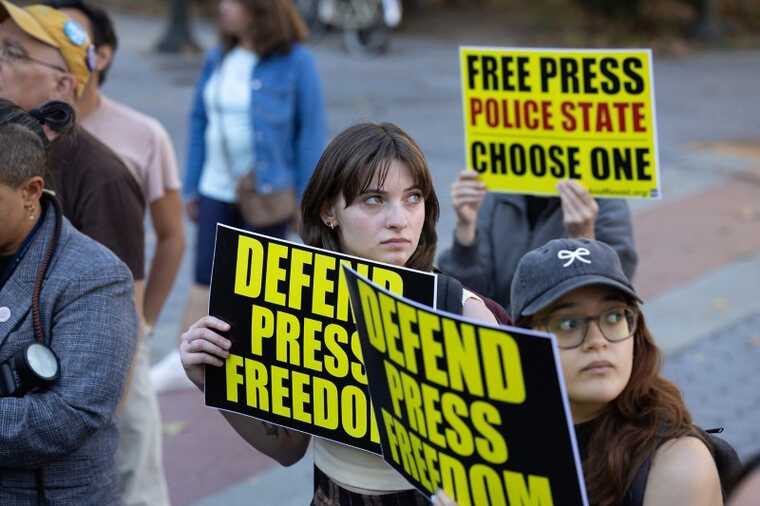 The Committee to Protect Journalists has recorded a near-record number of journalists arrested worldwide in 2025.