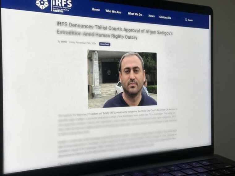 Azerbaijani correspondent Afgan Sadigov was deported from Georgia despite the ECHR's temporary ruling.