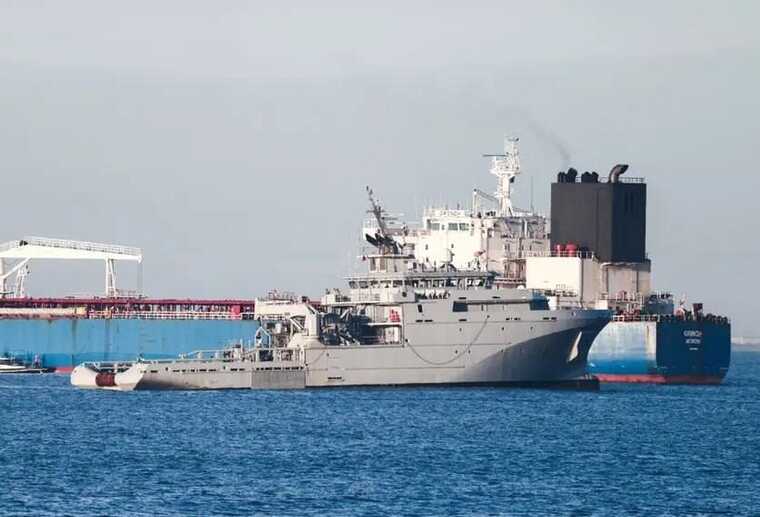The captain of the tanker Grinch, part of Russia's shadow fleet, has been detained in France.