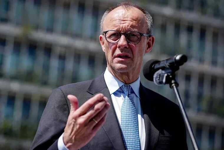 German Chancellor Friedrich Merz warned of the possible imminent collapse of the ayatollah regime in Iran.