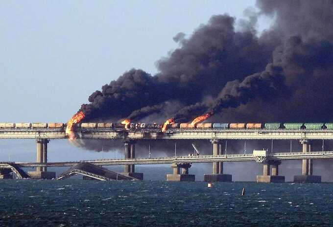 A Rostov court sentenced eight people to life imprisonment for blowing up the Crimean Bridge.
