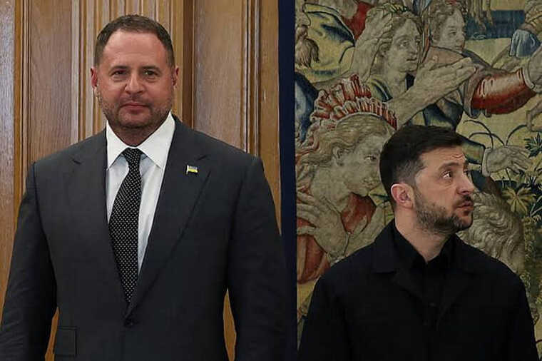 Following his removal, Andriy Yermak went to the Presidential Administration and engaged in a lengthy discussion with Zelenskyy.