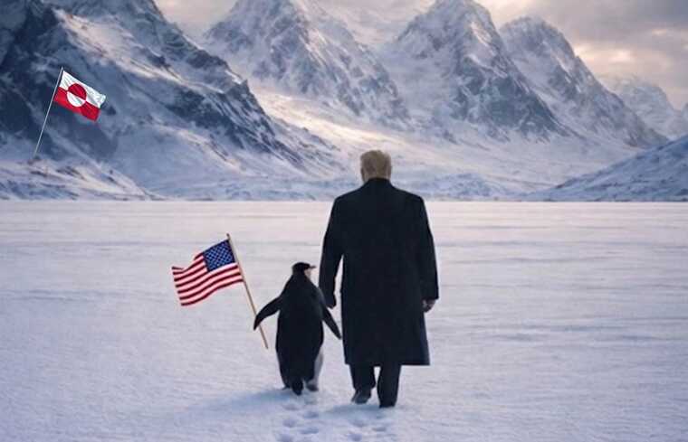 The White House and the US Department of War released AI images of Trump and a penguin, sparking online debate.