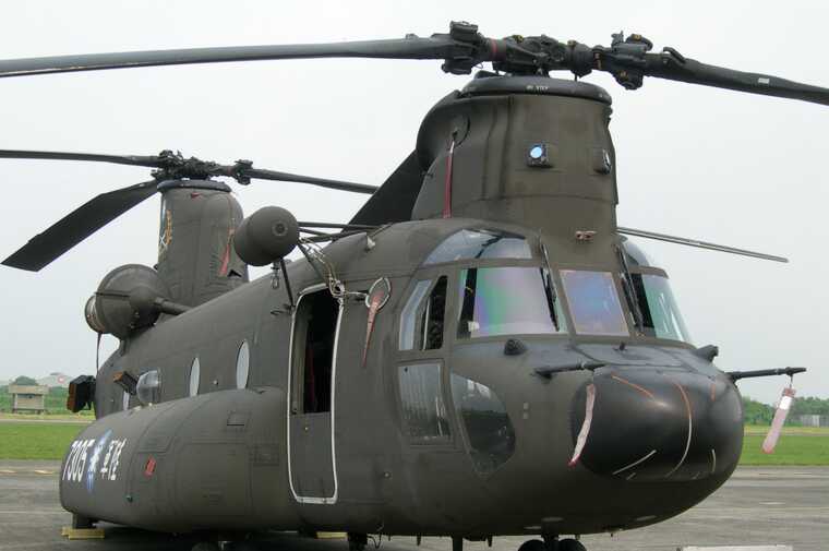 During the war with Iran, the United States lost a CH-47 Chinook helicopter at a base in Kuwait.