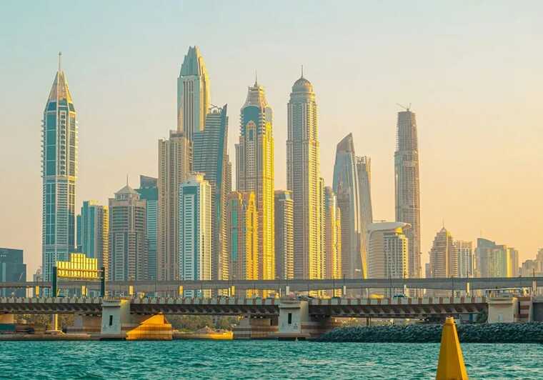 A drone attacked an oil production area in the UAE's Fujairah emirate, sparking a fire.