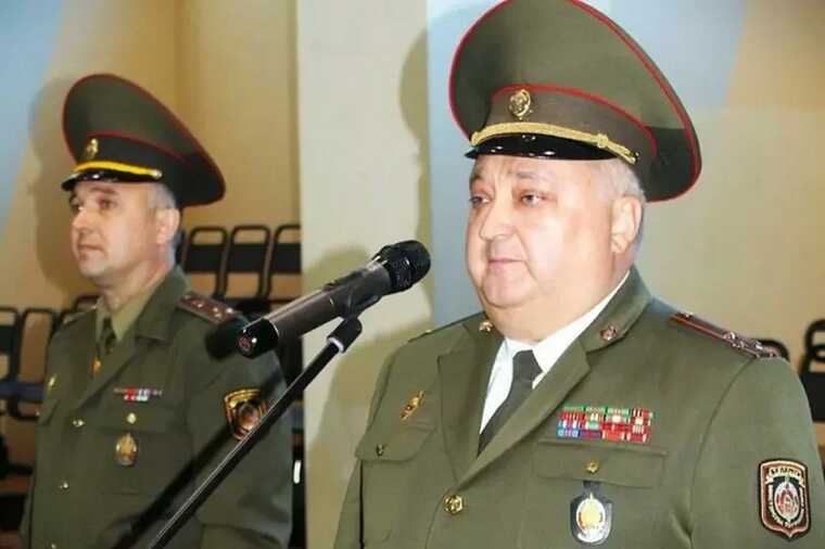 The wife of one of Belarus's leading prison guards has been sentenced to prison for participating in protests.