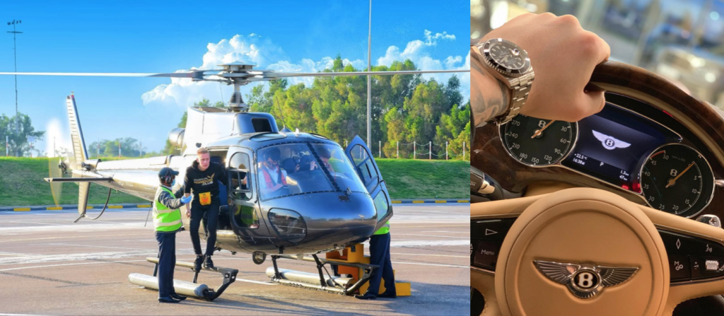 Александр Орловский выходит из вертолета uqiqediqxeiqrusld