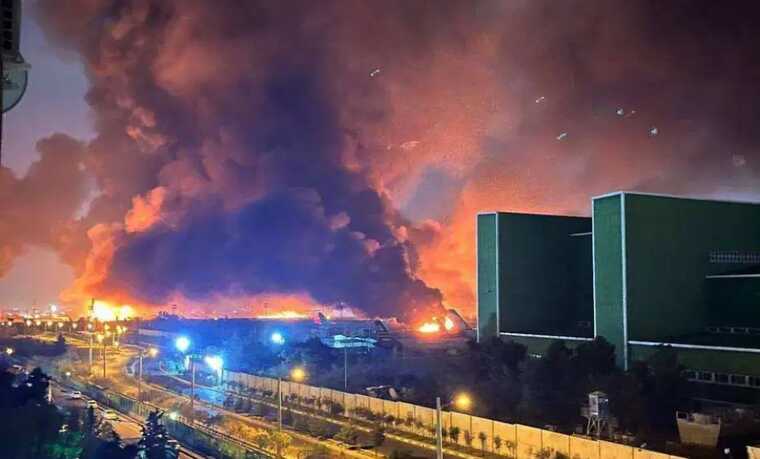 Footage from Tehran airport released after Israeli and US strikes