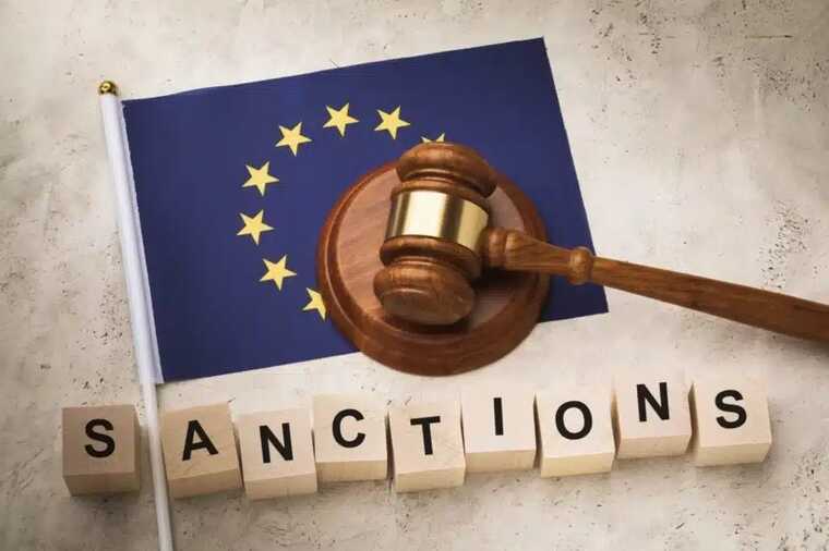 An EU citizen has been included in the sanctions list against Russia for the first time.